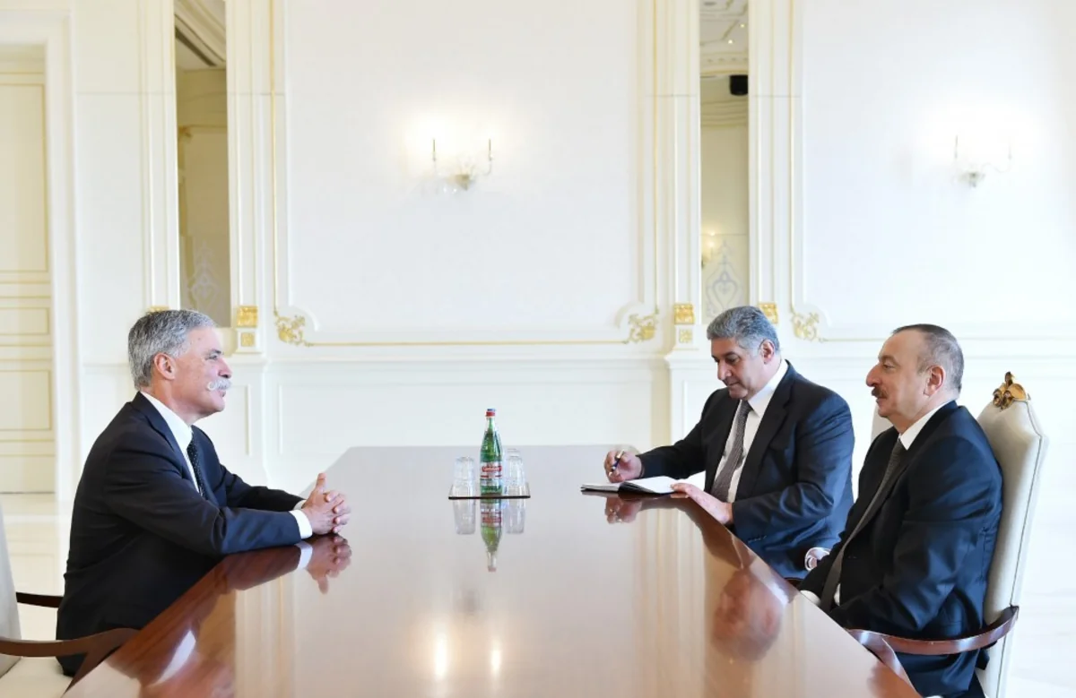 President Ilham Aliyev receives Formula 1 Group CEO - UPDATED