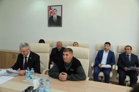 Nazir Azad Rəhimov Lənkəran şəhərində vətəndaşlarla görüşüb