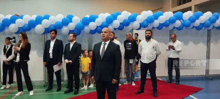 Qubada bədii gimnastika üzrə 28-ci Azərbaycan birinciliyinin açılış mərasimi keçirilib