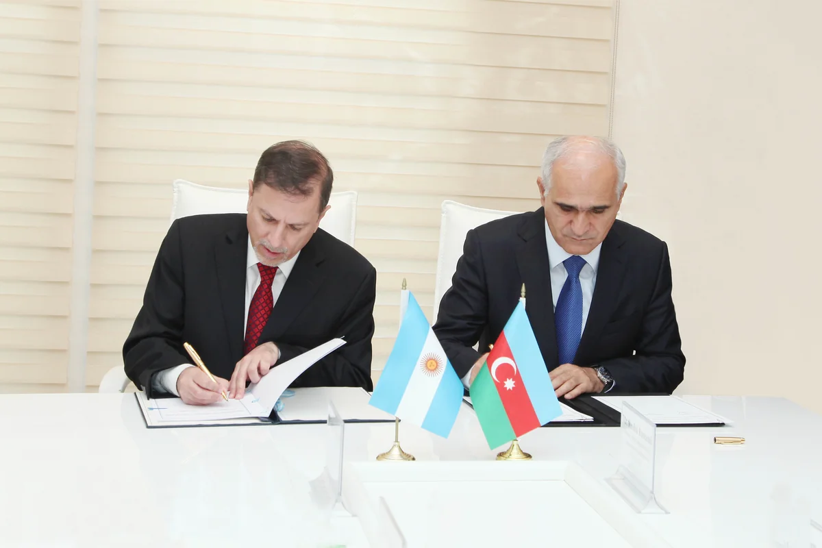 ​Azərbaycanla Argentina arasında texniki əməkdaşlıq sazişi imzalanıb
