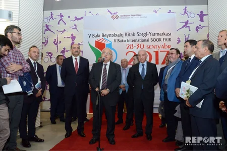 Bakıda V Beynəlxalq Kitab Sərgi Yarmarkasının açılışı olub