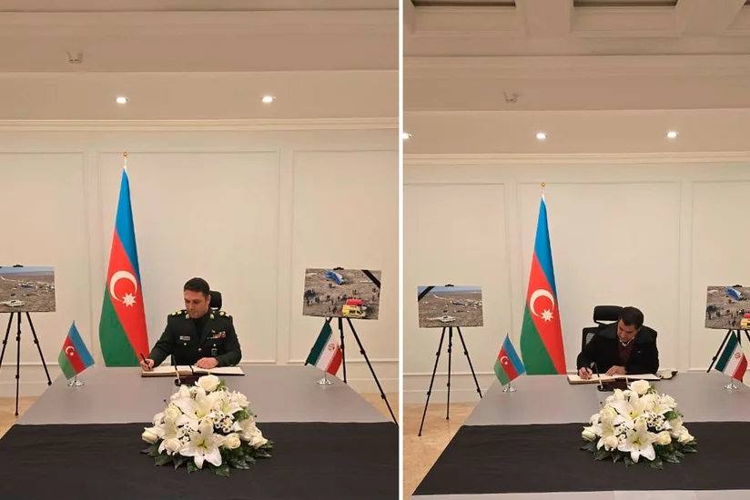 Представители ВС Ирана посетили посольство Азербайджана в Тегеране