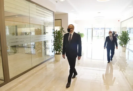 Prezident “Əhmədli” yarımstansiyasının açılışında iştirak edib - YENİLƏNİB