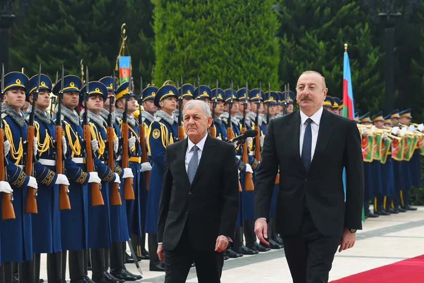 Official welcome ceremony held for President of Iraq