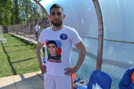 Region Liqasının oyununda şəhidin xatirəsi yad olunub