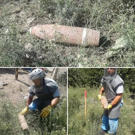 Füzulidə daha bir mərmi tapılıb