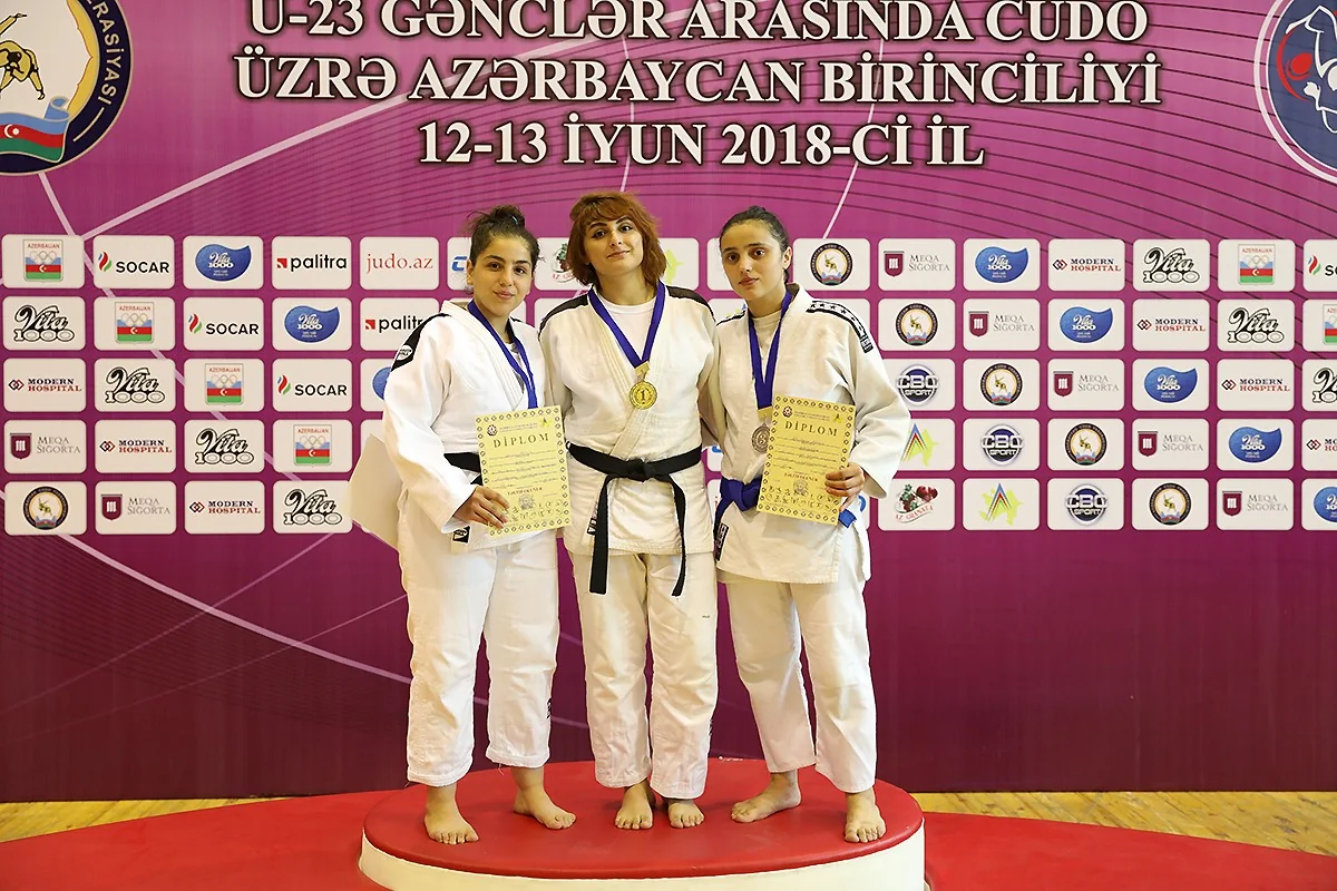 Gənclərin cüdo üzrə Azərbaycan birinciliyində ilk qaliblər məlum olub