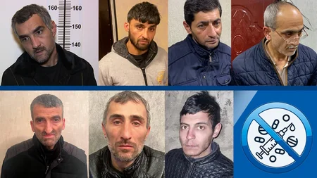 Bakıda narkokuryerlər və üzərində Kalaşnikov gəzdirən şəxs saxlanılıb