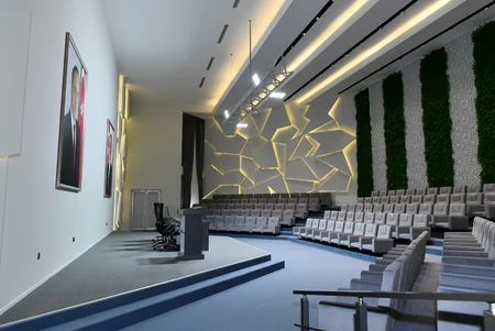 President Ilham Aliyev views conditions created in new administrative building of Shaki City Executive Authority