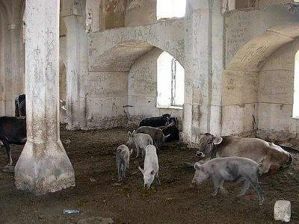 СМИ Молдовы написали о свиньях в Карабахских мечетях