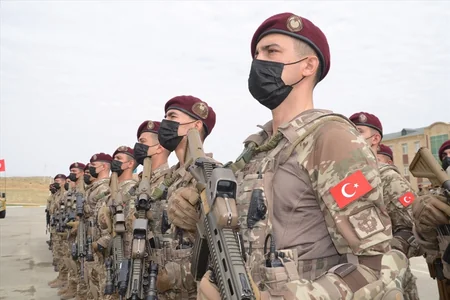Footage from opening of Azerbaijan, Turkey, Pakistan special forces' exercises