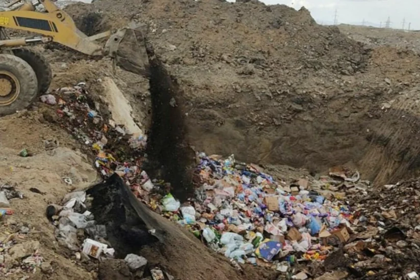 İstehlaka yararsız 8,5 ton qida məhsulları məhv edilib