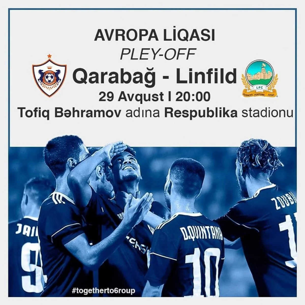 Qarabağ - Linfild oyununa 13 min bilet satılıb