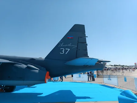 Азербайджанский штурмовик был продемонстрирован на фестивале TEKNOFEST