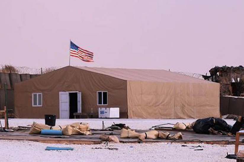ABŞ-nin Suriyanın şərqindəki bazası atəşə tutulub