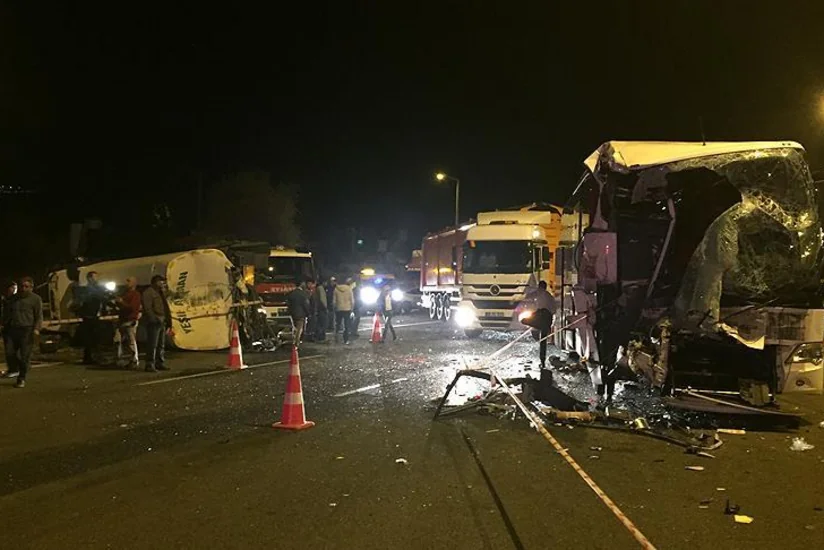 Türkiyədə sərnişin avtobusu qəzaya uğrayıb: 25 yaralı