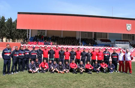 Kursantlar arasında beynəlxalq idman oyunları davam edir - VİDEO