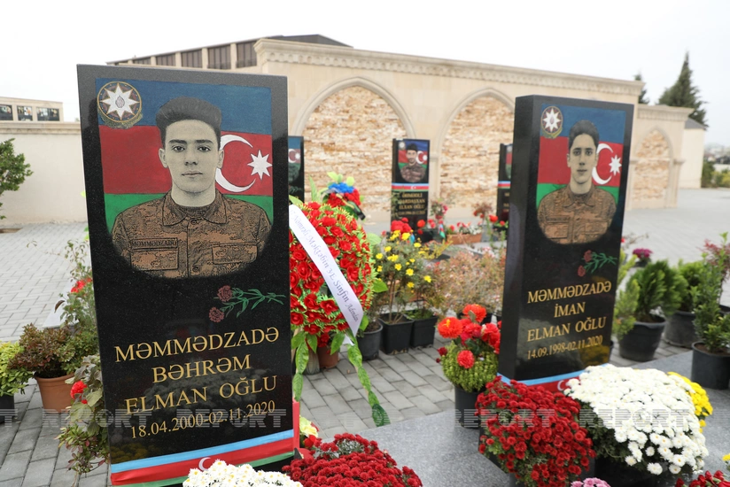 Eyni gündə şəhid olan qardaşların anım mərasimi keçirilib