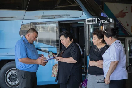 Bakı-Mingəçevir marşrut xətti üzrə avtobuslar yenilənib
