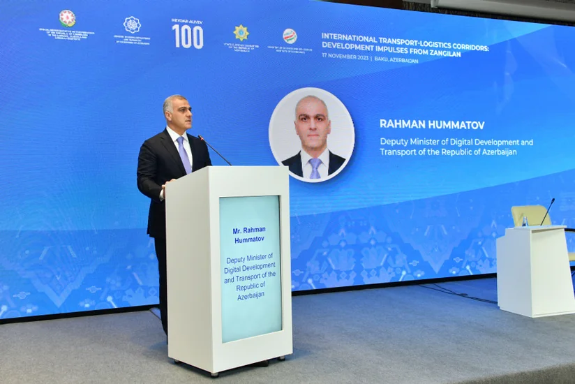 Nazir müavini: Azərbaycanın logistika mərkəzinə çevrilməsi üçün şərait yaradılıb