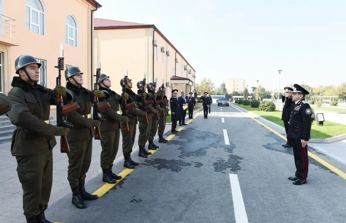 Dövlət Təhlükəsizliyi Xidmətinin N saylı hərbi hissəsində gənc əsgərlərin növbəti qrupu Vətənə sədaqət andı içib
