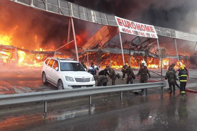 “EuroHome”da baş verən yanğınla bağlı cinayət işi başlanılıb