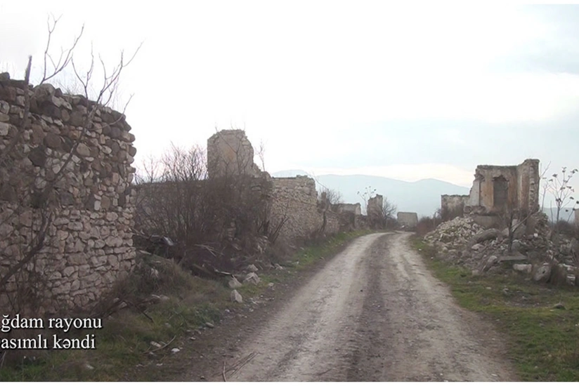 Ağdamın Qasımlı kəndindən görüntülər