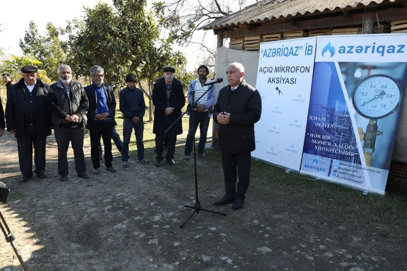 “Azəriqaz”ın rəhbərliyi Astaranın Səlivə kəndinin sakinlərini dinləyib