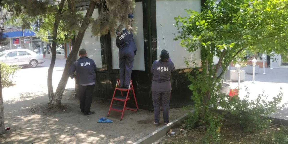 BŞİH: Bakıda köşklər və iaşə obyektləri qaydaya salınır