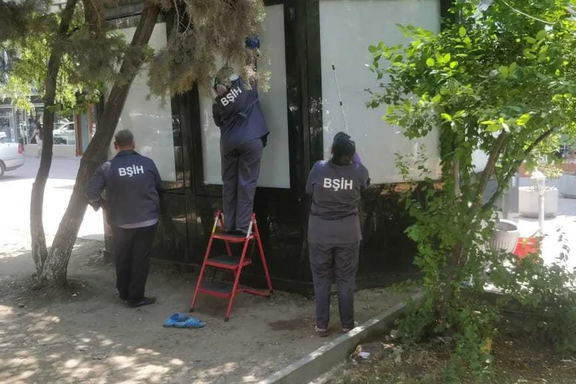 BŞİH: Bakıda köşklər və iaşə obyektləri qaydaya salınır