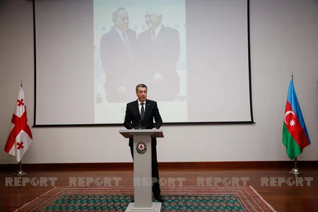 Tbilisidə Heydər Əliyevin xatirəsinə həsr edilən sərgi açılıb