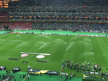 UEFA Avropa Liqası finalının açılış mərasimi olub - FOTO
