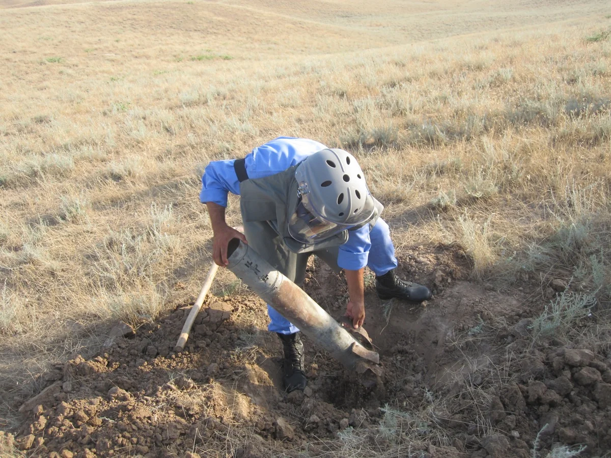 ​Tərtər və Füzulidə partlamamış hərbi sursatlar aşkarlanıb