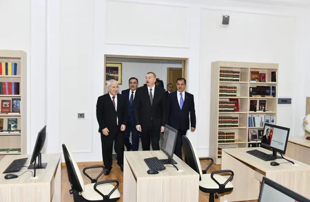 President Ilham Aliyev inaugurates newly-built dormitory of Azerbaijan State Agrarian University