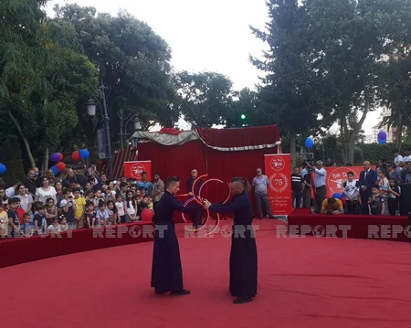 Bakı Dövlət Sirkinin ilk proqramının 75 illlik yubileyi keçirilir