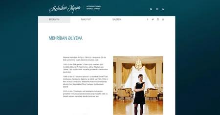 Newly designed official website of Azerbaijan's  First Lady launched