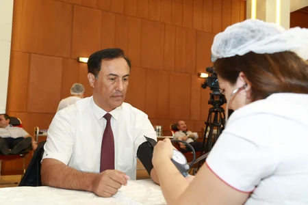 YAP-da qanvermə aksiyası keçirilib - FOTO