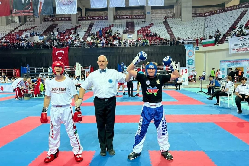 Eduard Məmmədov ikiqat Avropa çempionu olub