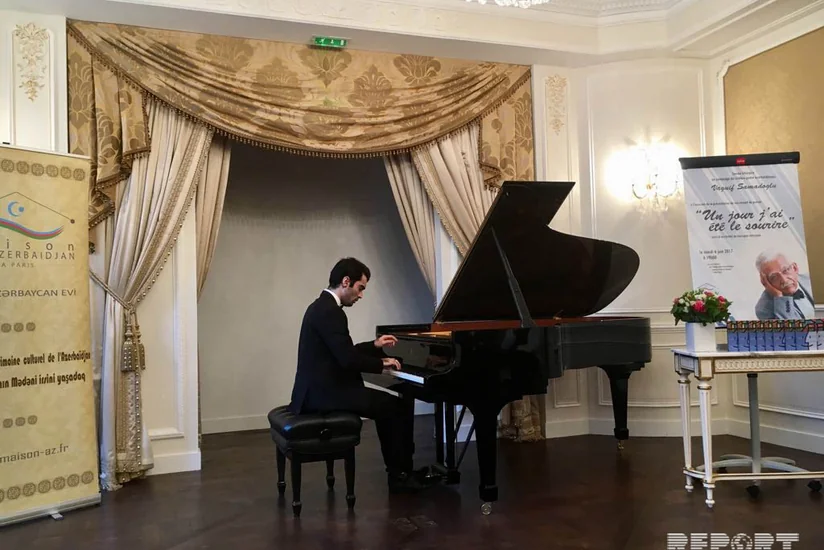 Parisdə Vaqif Səmədoğlunun xatirə gecəsi keçirilib - FOTO - VİDEO