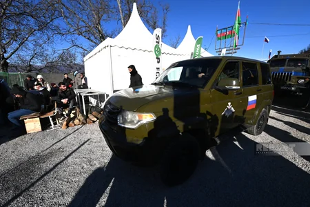 По дороге Ханкенди-Лачын беспрепятственно проехали еще три автомобиля снабжения миротворцев