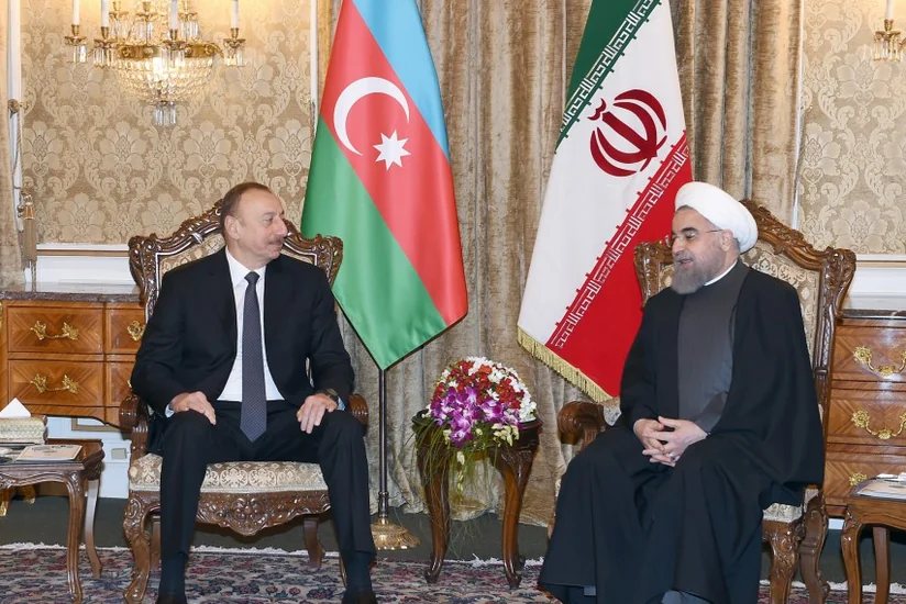 President Ilham Aliyev phoned Iranian President Hassan Rouhani