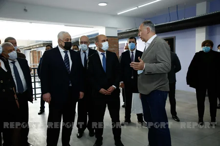 Azərbaycanın təhsil naziri Gürcüstan Texniki Universitetində olub