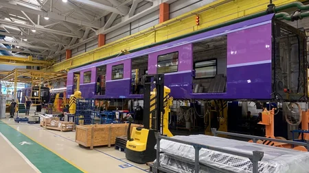 Rusiya şirkəti Bakı metrosu üçün 4 yeni qatarın istehsalını davam etdirir