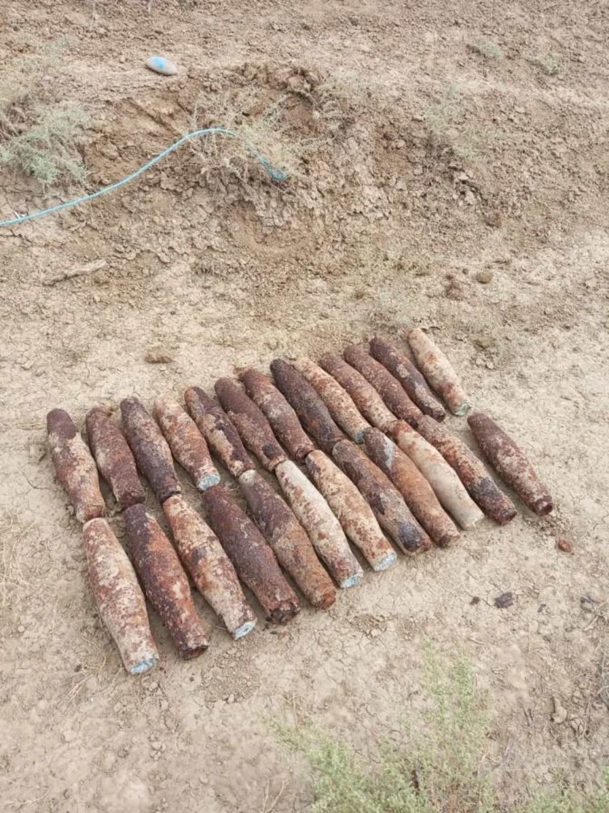 ANAMA: Avqustda 227 ədəd sursat və mina aşkarlanıb