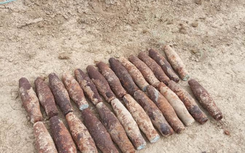 ANAMA: Avqustda 227 ədəd sursat və mina aşkarlanıb