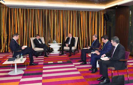 Ilham Aliyev meets with Chairman of Bundestag's Parliamentary Group