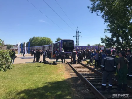 “Bakı Metropoliteni”nin Rusiyadan aldığı vaqonlardan 10-u bu gün yola düşüb
