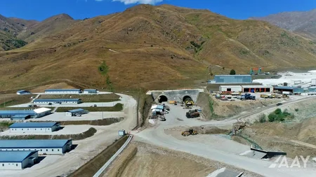 Toğanalı-Kəlbəcər-İstisu yolunun və Murovdağ tunelinin inşası davam etdirilir