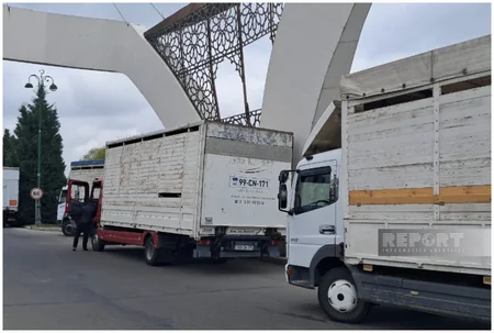 Suqovuşan kəndinə yola salınan növbəti köç karvanı çatıb, mənzillərin açarları təqdim edilib - YENİLƏNİB-2