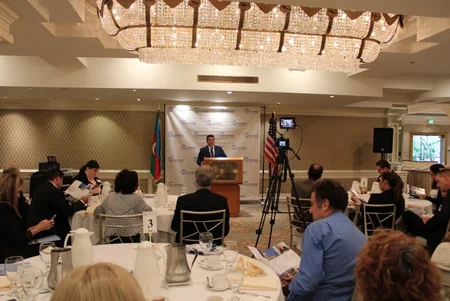 Azerbaijan's Consul General addresses West Los Angeles Chamber of Commerce